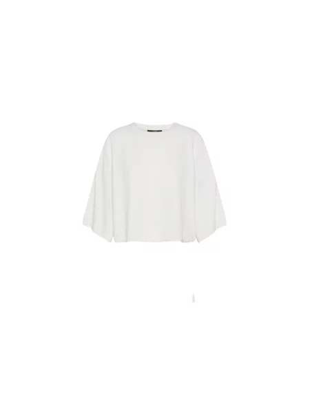 Bluzka Seventy z krepy biała