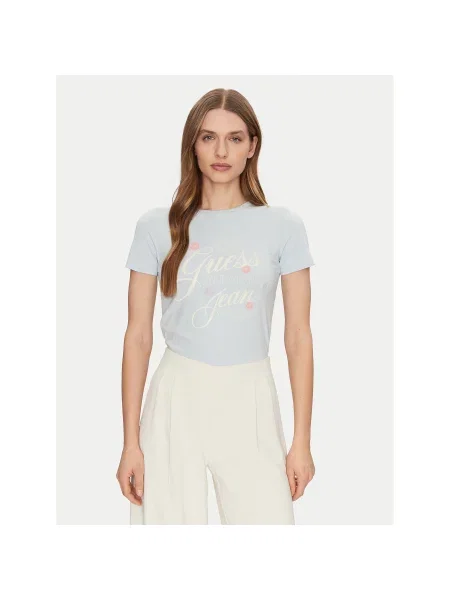 Guess Jeans Футболка Голубий Regular Fit