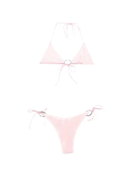 Bikini Oseree cu paiete roz
