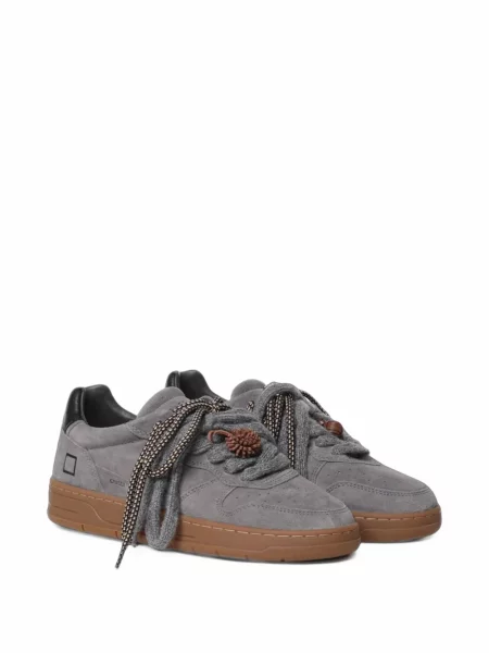Sneakerși D.a.t.e. din dantelă gri