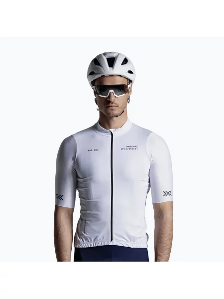 Tricou pentru bărbați X-Bionic Corefusion Ride Jersey off white alb