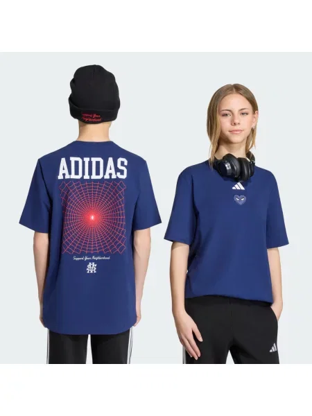 Tričko adidas Marvel Spider-Man Graphics bílé