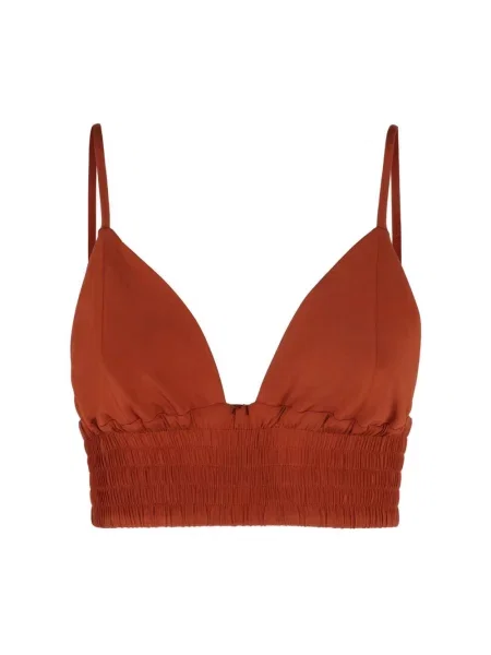 Top Federica Tosi o krotszym kroju pomarańczowy