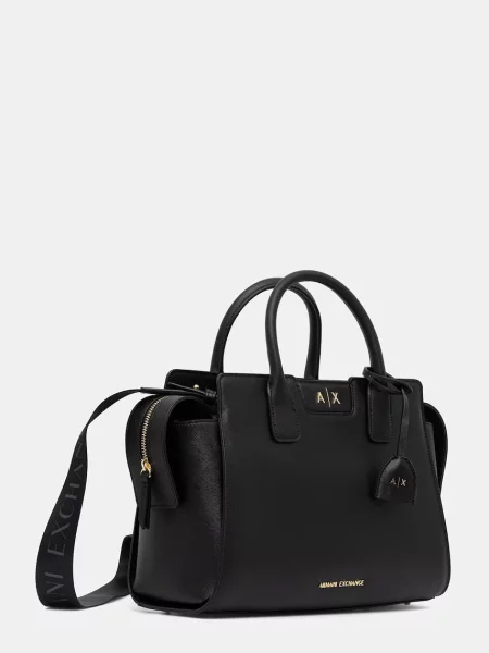 Geantă Armani Exchange negru