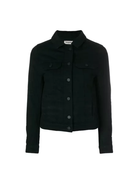 Kurtka jeansowa Zadig & Voltaire czarna