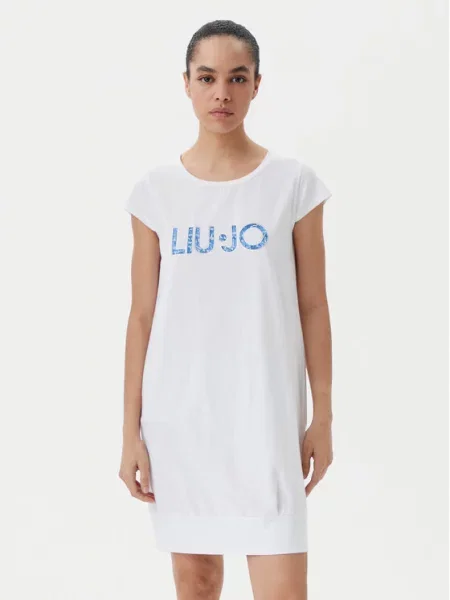 Liu Jo Beachwear Každodenní šaty bílá