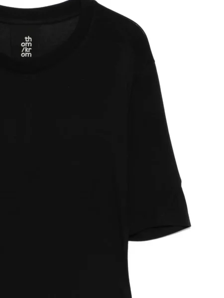 Tricou Thom Krom scurt negru