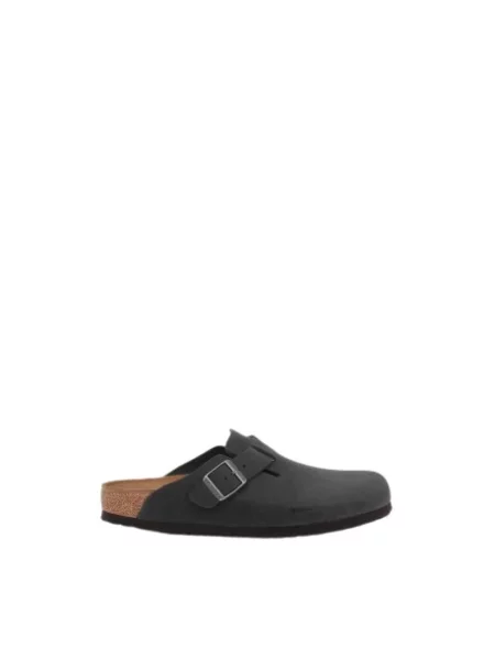 Sandały Birkenstock skórzane czarne