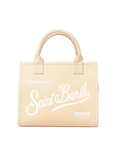 Shopperka Mc2 Saint Barth beżowa