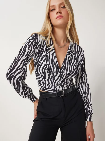 Bluză Happiness İstanbul alb