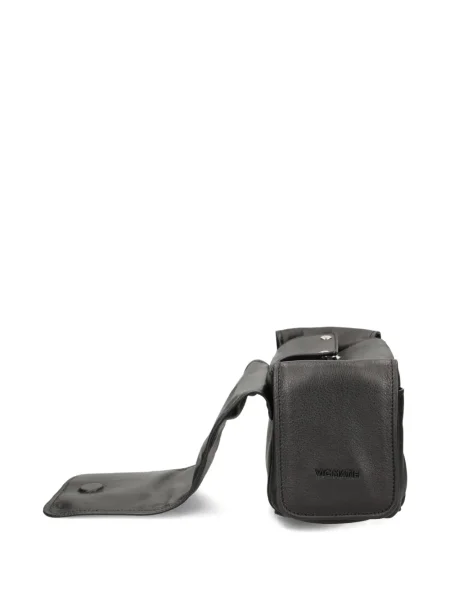 Geanta de piele Vic Matié din piele negru