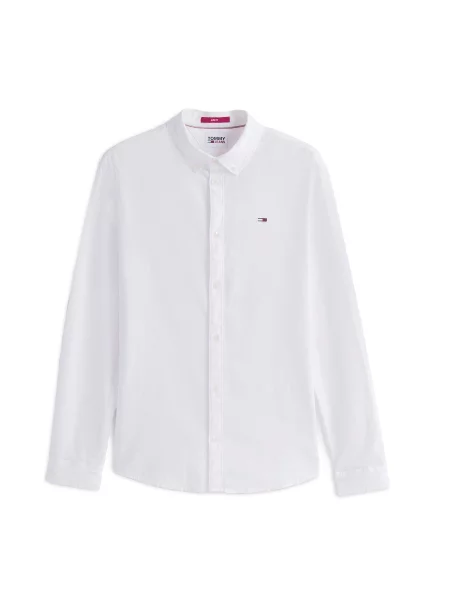 Tommy Jeans Ing tengerészkék / világospiros fehér