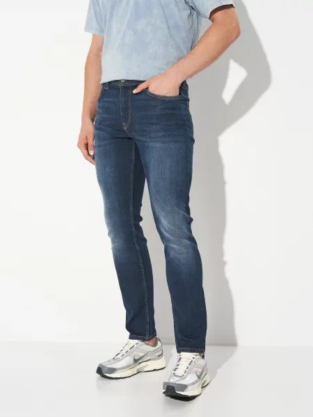 Завужені джинси Mustang Jeans Vegas Slim синій