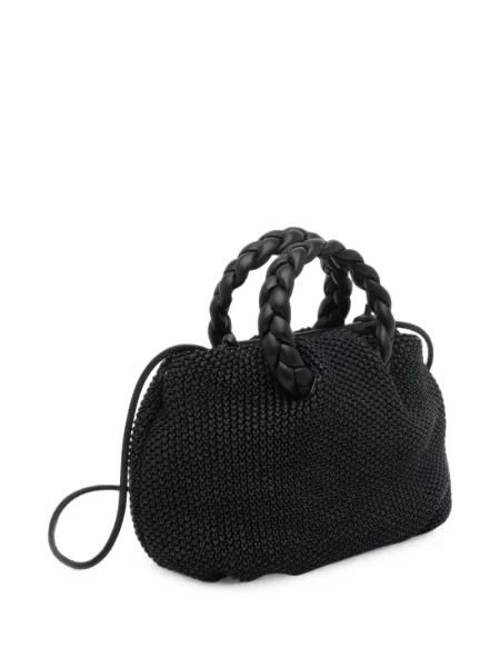 Geantă shopper Hereu țesută negru