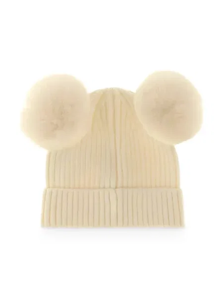 Čiapka Guess Krémová béžová