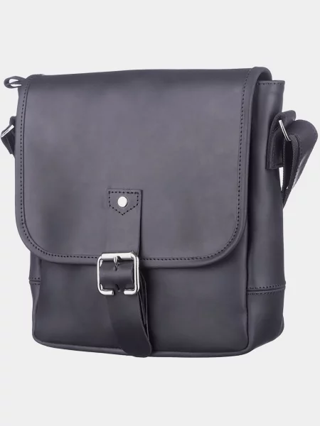 Кожаная сумка Shvigel черная