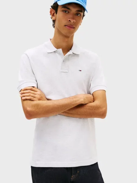 Поло Tommy Jeans серое