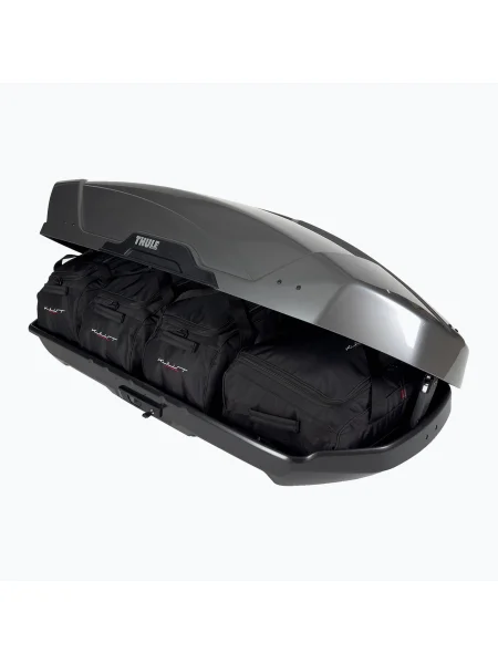 KJUST Thule Motion XT M tetőcsomagtartó táska 4 darabos készlet fekete.. Méret: OS fekete