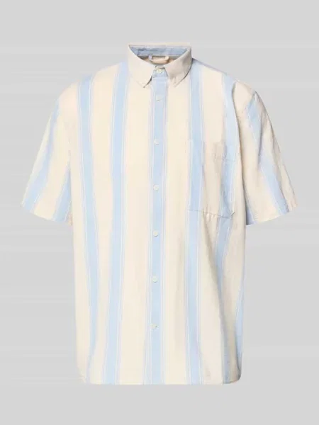 Koszula casual o kroju relaxed fit z czystej bawełny Armedangels