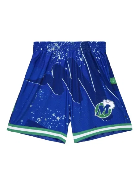 Pantaloni scurți Mitchell & Ness albastru