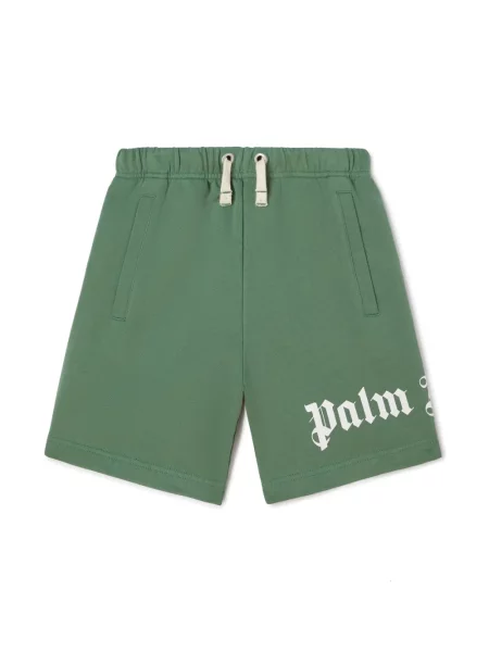 Dětské kraťasy Palm Angels zelené