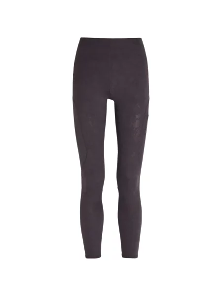 Φλοράλ κολάν Adidas By Stella Mccartney μαύρο