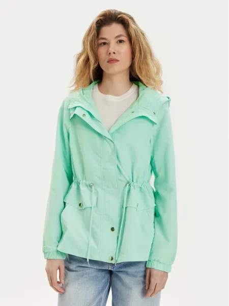 Vero Moda Parka Paisley modrá