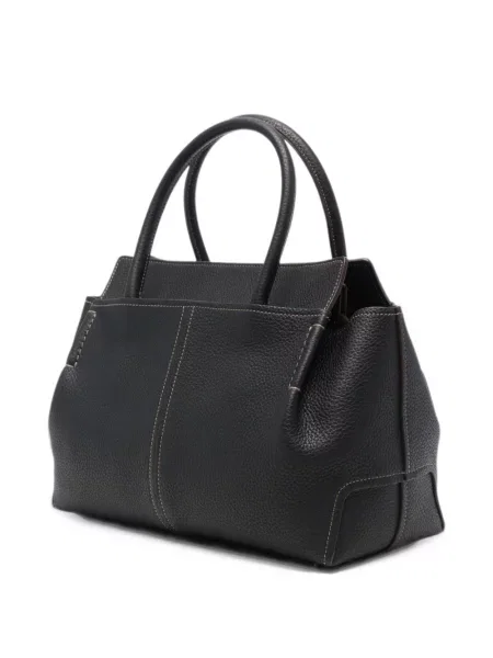 Shopper torbica Tod's s autogramom crna
