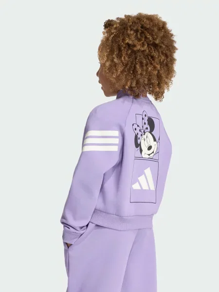 Дитяча Кофта adidas комбінований верх фіолетовий