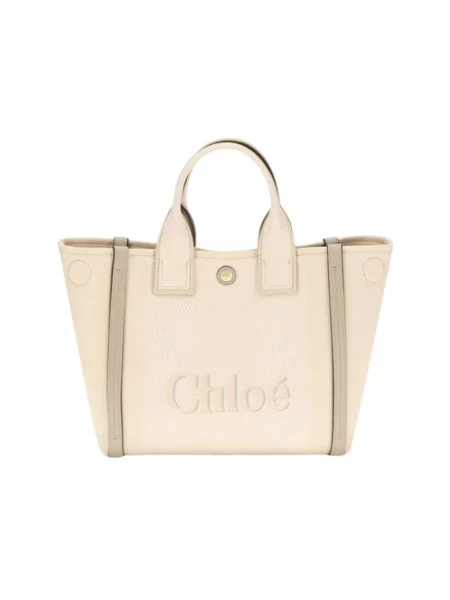 Shopperka Chloe beżowa