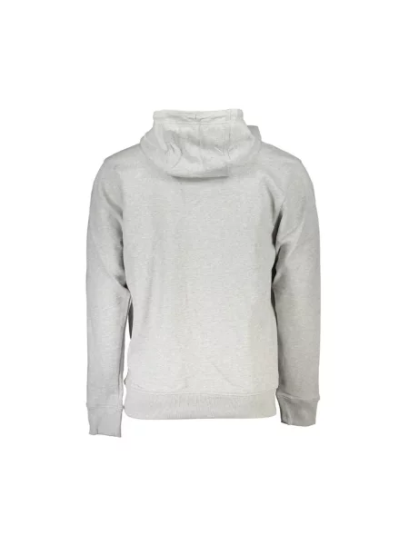 Bluza z kapturem Tommy Hilfiger z kapturem z długim rękawem szara