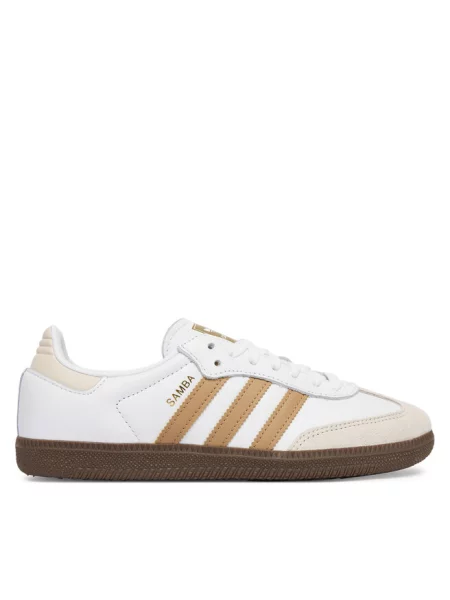 Sneakersy adidas białe