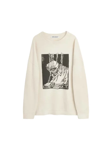 Bluza sportowa Our Legacy beżowa