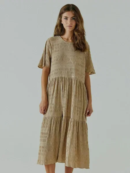 NORR Rochie Clerra bej