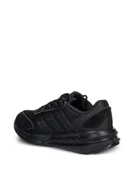 Komplet dresowy Adidas koronkowy sznurowany w paski różowy