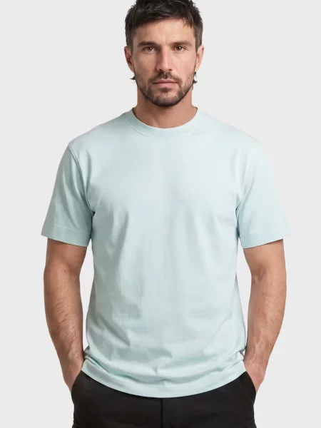 Футболка G-star Raw блакитна