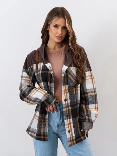 Вовняна Сорочка ISSA Plus коричневий