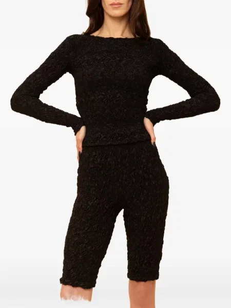 Lung tricou Contessa Mills negru