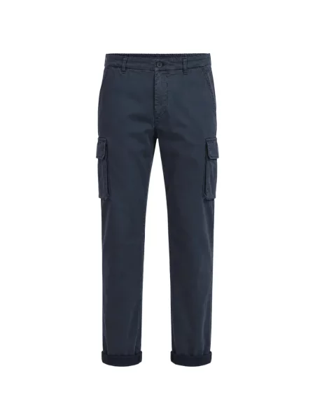 Pantaloni cargo Mason's conici albastru