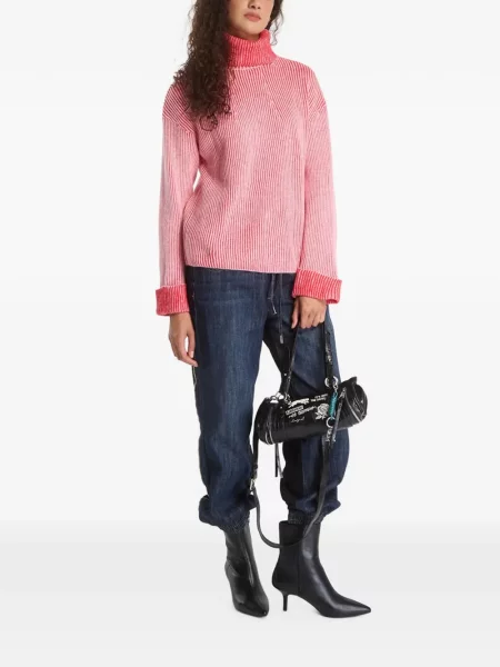 Pulover Desigual roz