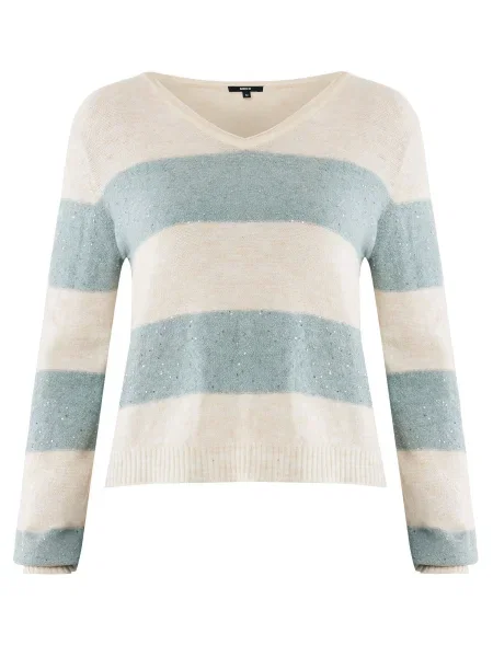 MEXX Pulover crem / deschis albastru