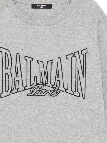 Dětské tričko Balmain šedé