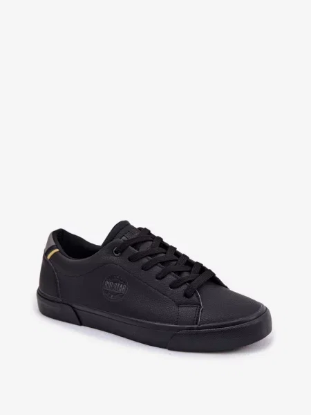 Teniși Big Star Shoes din piele negru