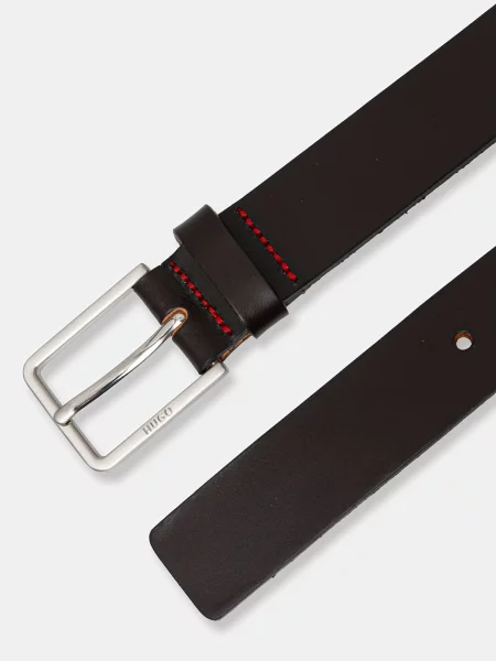 Кожаный ремень Hugo с ремешками