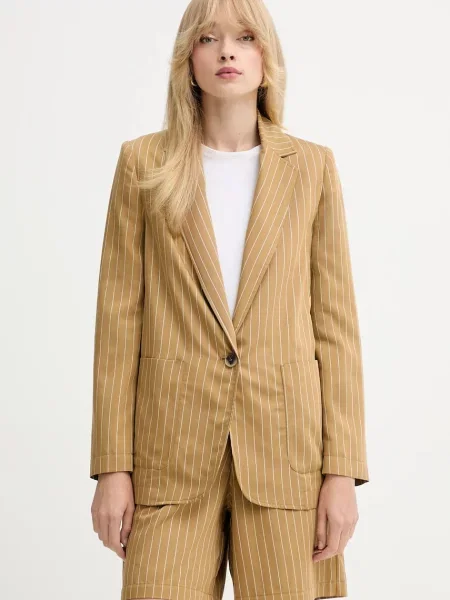 MAX&Co. sacou un singur rând de cu imprimeu verde