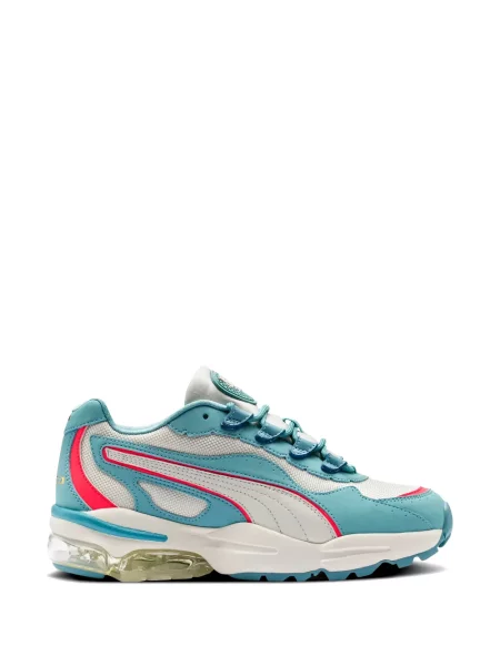 Sneakerși Puma cu șireturi din dantelă albastru