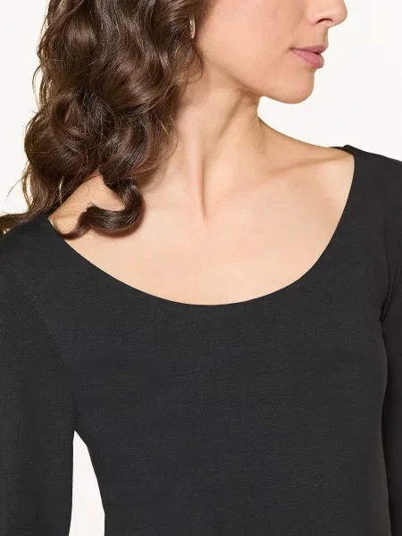 Mrs & Hugs Koszulka Z Długim Rękawem schwarz czarny