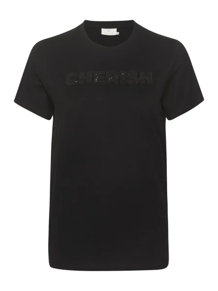 Kaffe Tricou Sandra' negru