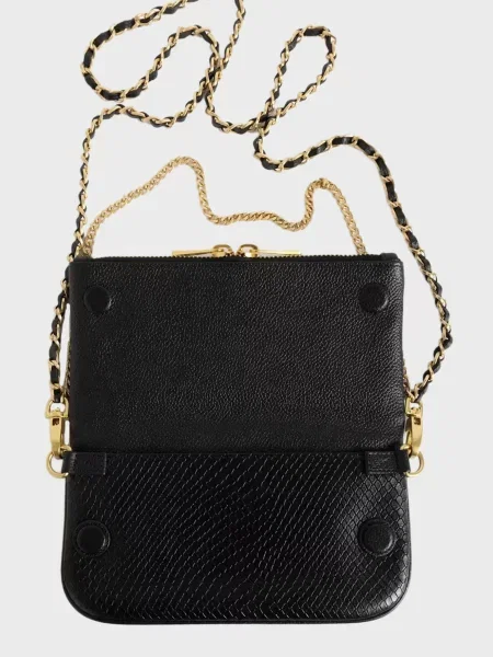 Кожаный клатч Zadig&voltaire черный
