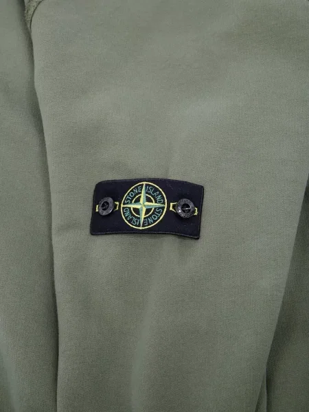 Пуловер Stone Island зелено